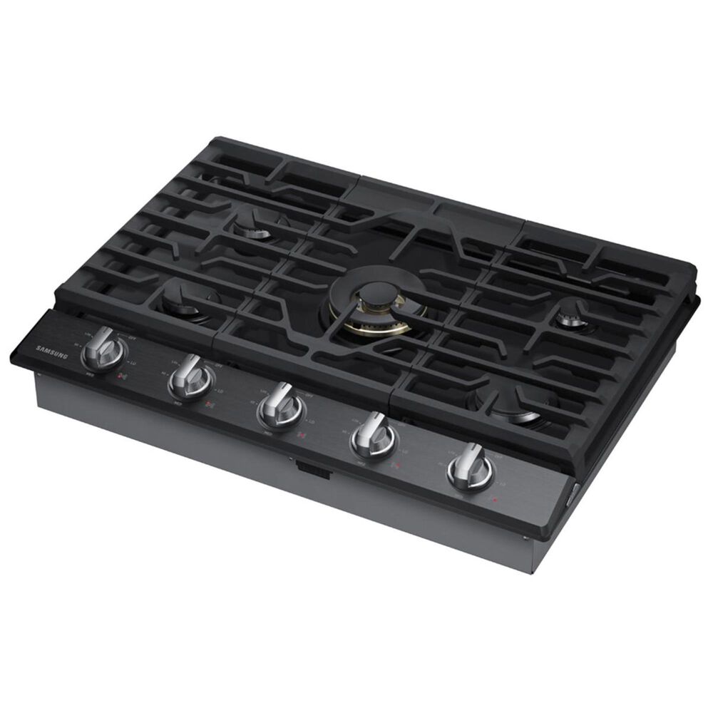 Samsung 30" Gas Cooktop in Black Stainless Steel NFM
