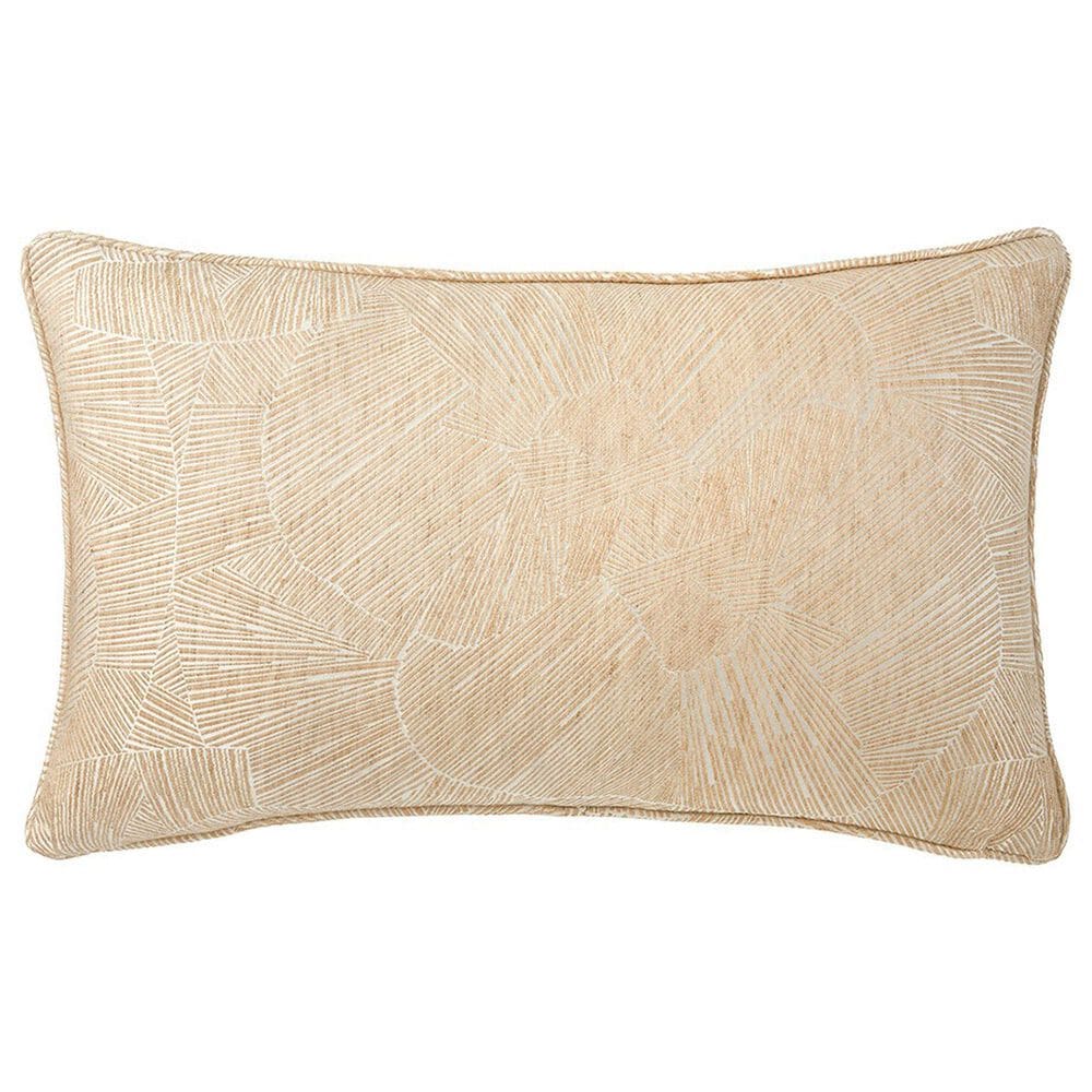 Yves Delorme Ombree 13" x 22" Lumbar Pillow in Beige, , large