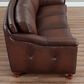 Hydeline Belfast 4-Piece Stationary Living Room Set in Caramel Brown, , large