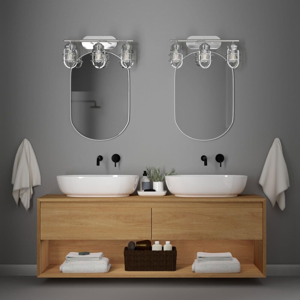 Hunter Starklake 3-Light Vanity in Chrome, , large