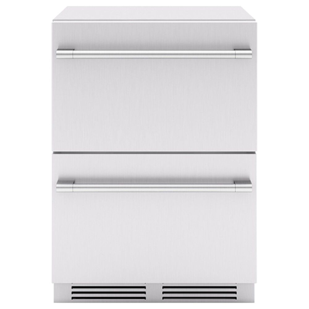 Zephyr 5.1 Cu. Ft. Outdoor Dual Zone Drawer Refrigerator in Stainless Steel, , large
