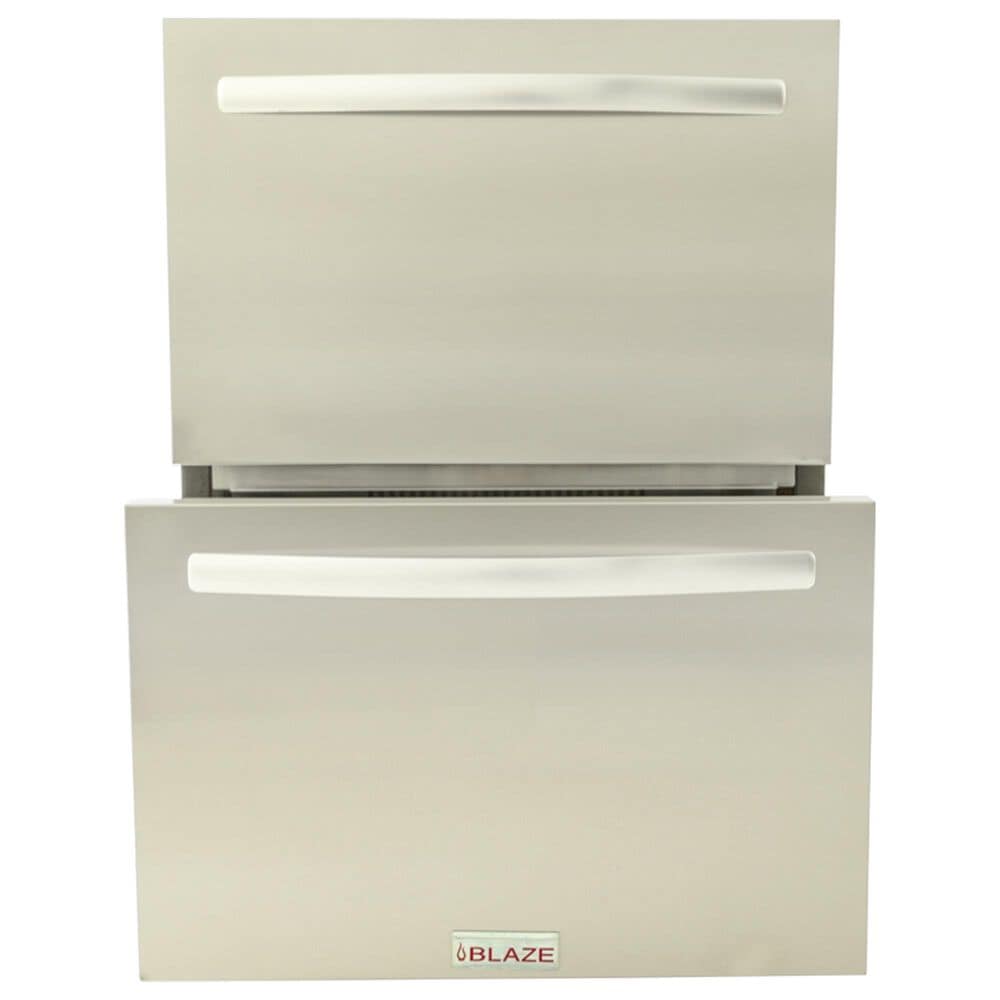 Blaze 5.1 Cu. Ft. Outdoor Double Drawer Refrigerator in Stainless Steel, , large