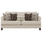 Signature Design by Ashley Callisburg Stationary Sofa in Linen, , large