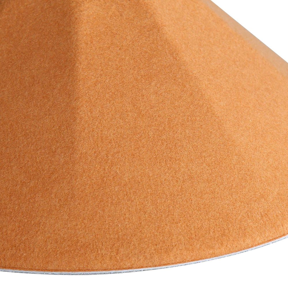 Golden Lighting Faroe 13" 1-Light LED Pendant in Earth Yellow and Grey, , large