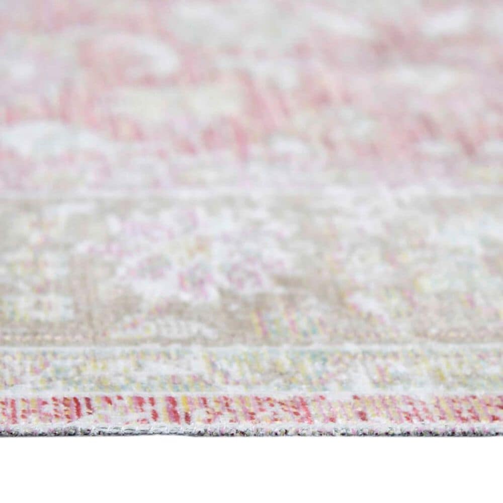 Amer Rugs Century 2&#39;6&quot; x 8&#39; Pink Runner, , large