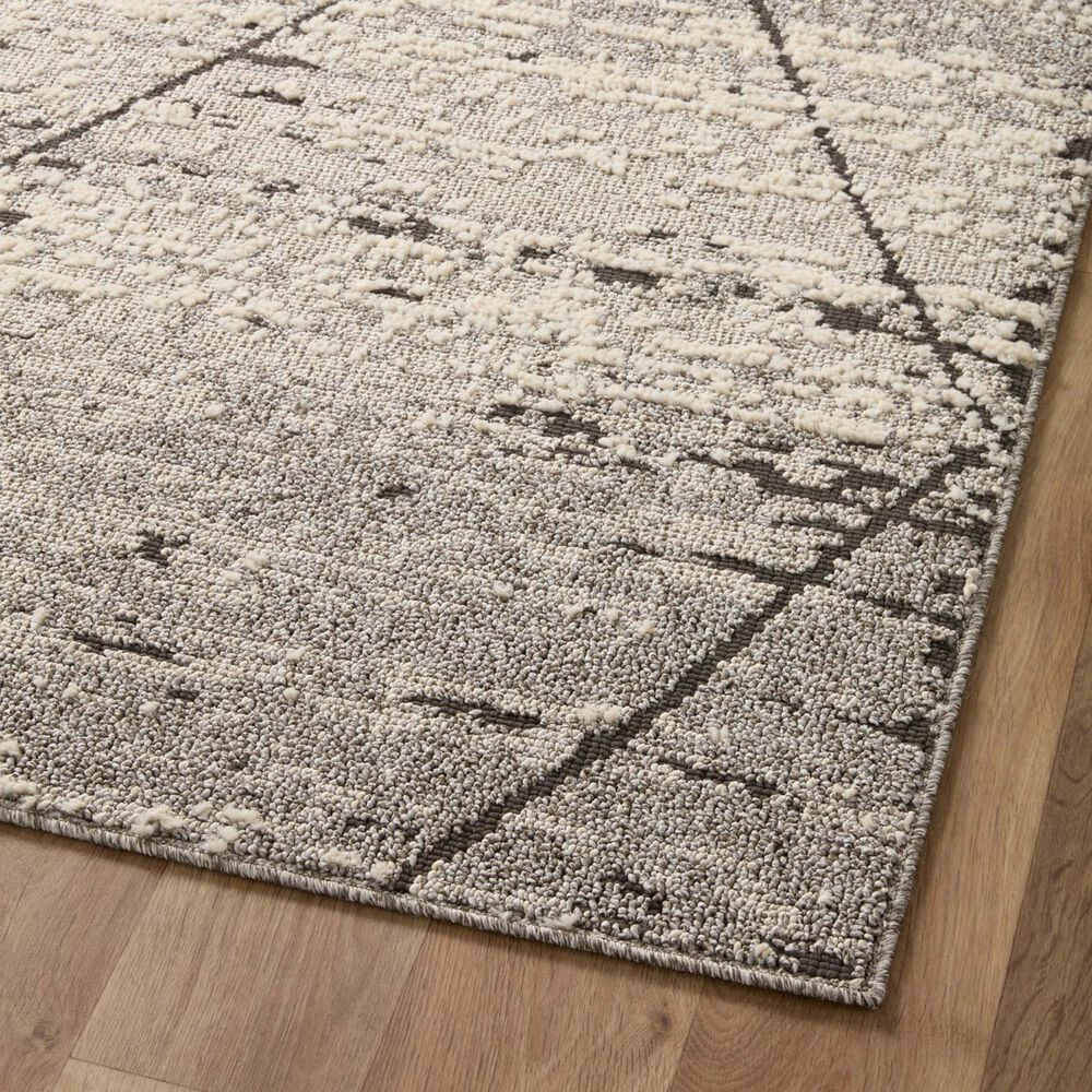 Loloi II Fabian 4&#39; x 6&#39; Grey and Charcoal Area Rug, , large
