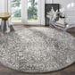Safavieh Evoke EVK256D-5R 5"1" Round Grey/Ivory Area Rug, , large
