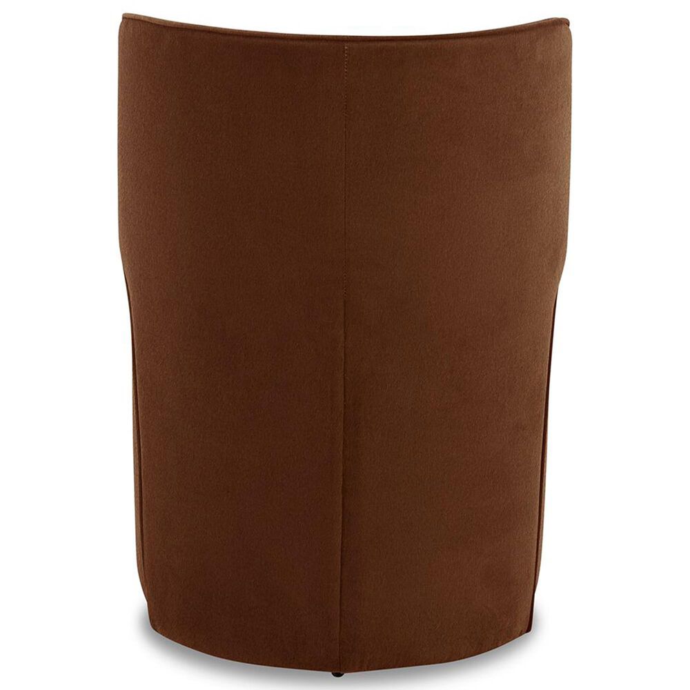 Interlochen Side Chair with Casters in Brick, , large