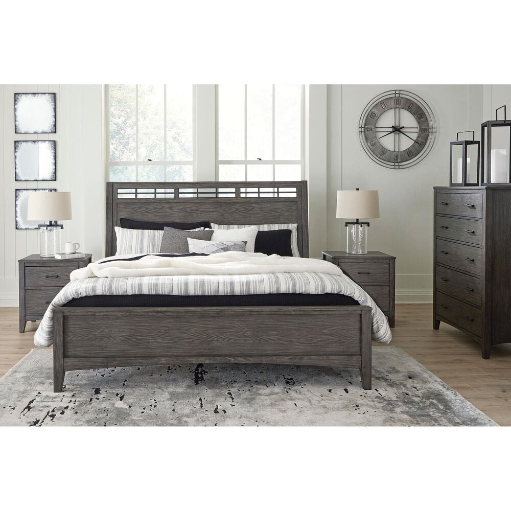 Ashley Montillan 2-Drawer Nightstand in Grayish Brown, , large