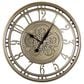 Ashley Gilover Wall Clock in Champagne, , large