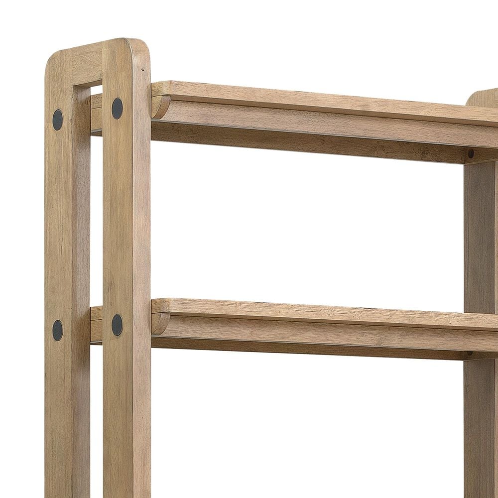Hooker Furniture Kalamazoo 78&quot; Bookcase in Aged Oak, , large