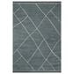 Magnolia Home Logan 5" x 7"6" Slate and White Area Rug, , large