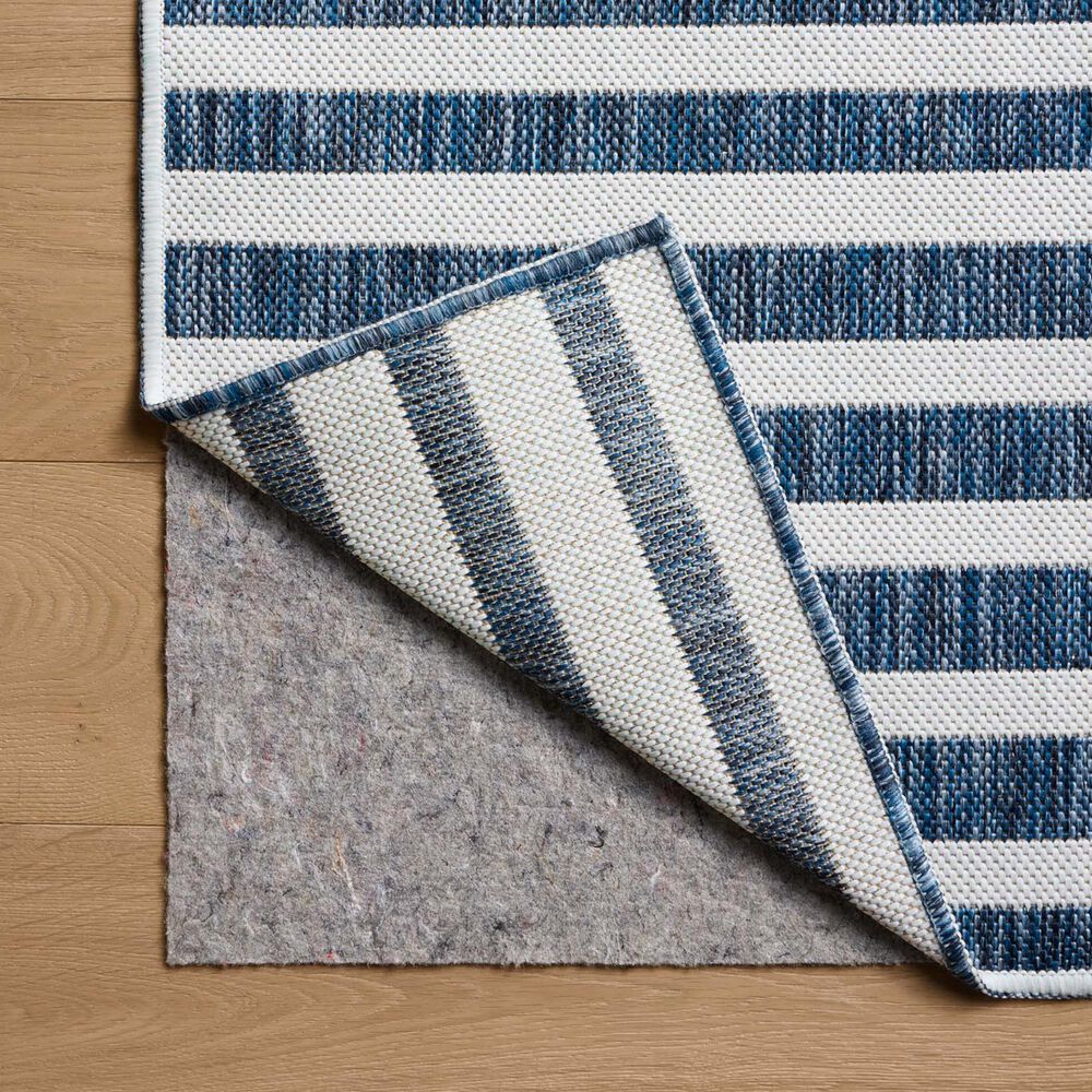 Loloi Easton Denim and Ivory 5&#39;3&quot; x 7&#39;6&quot; Indoor/Outdoor Area Rug, , large