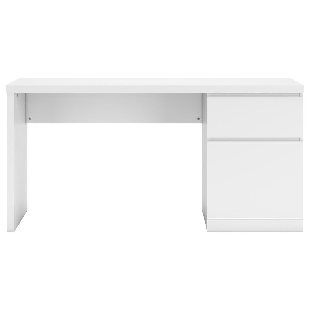 Ashley Onita 1-Drawer Home Office Desk in White, , large