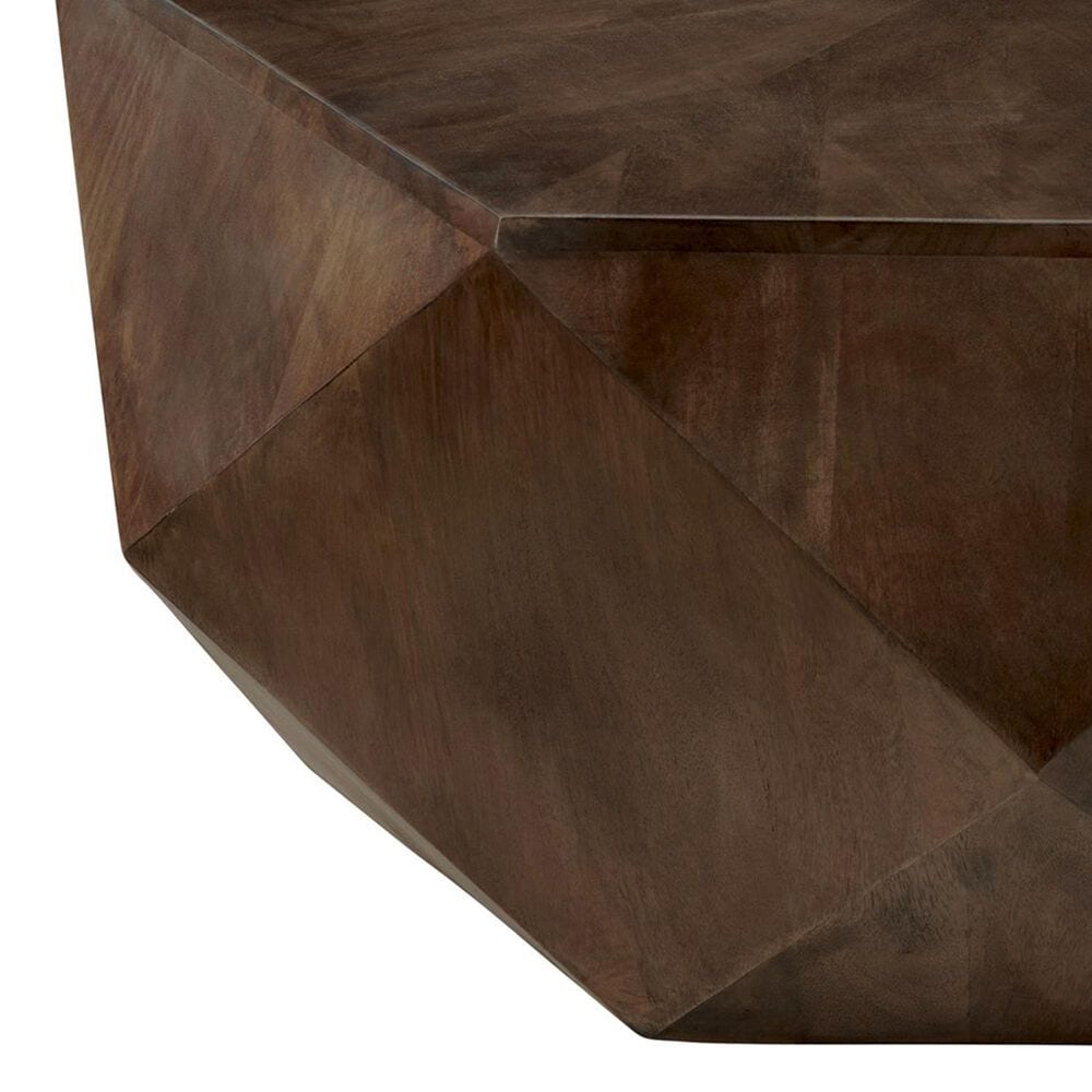 Slatehouse Pleasant Hill Hexagonal Cocktail Table in Brown, , large