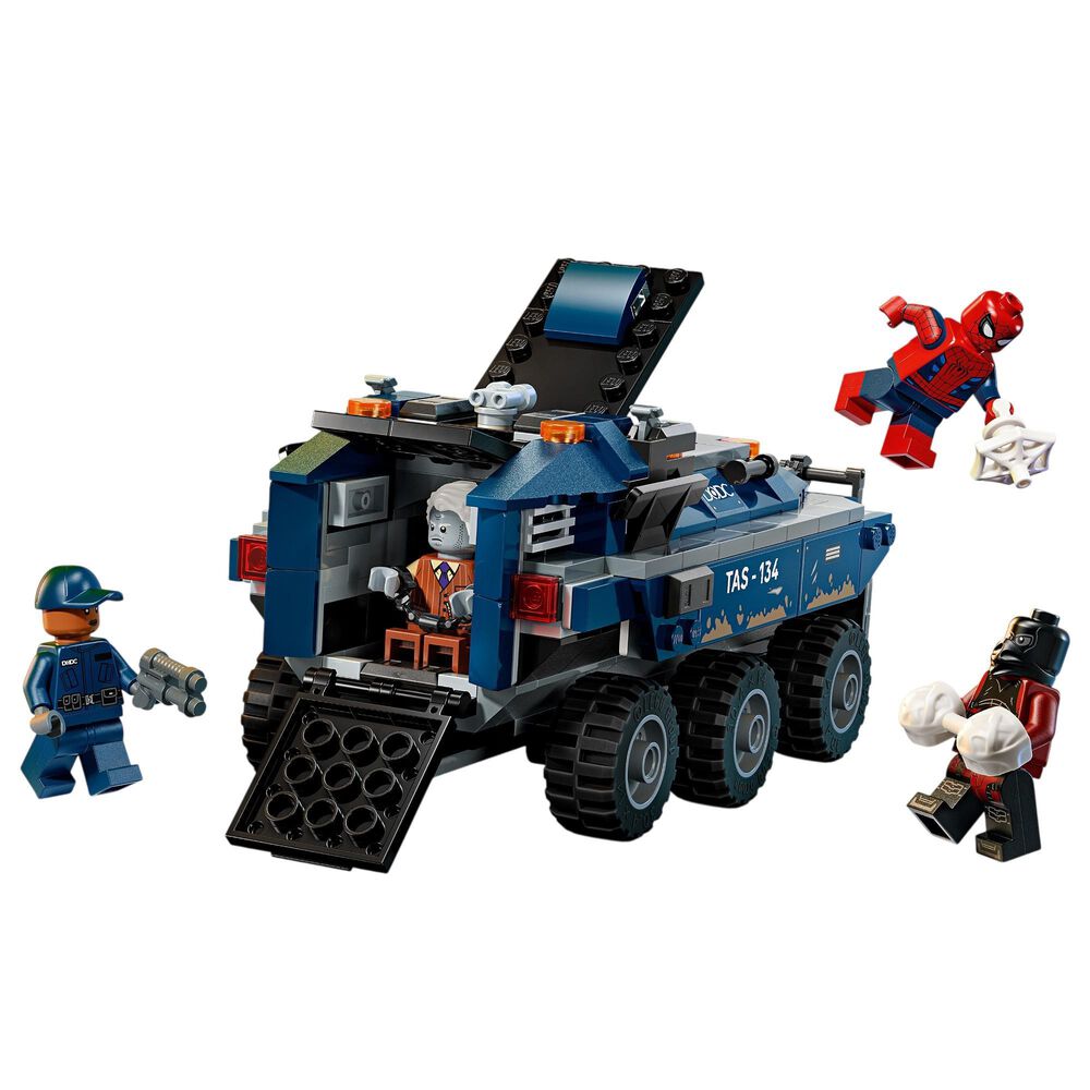 LEGO Spider-Man Prison Transport Chase Building Set, , large