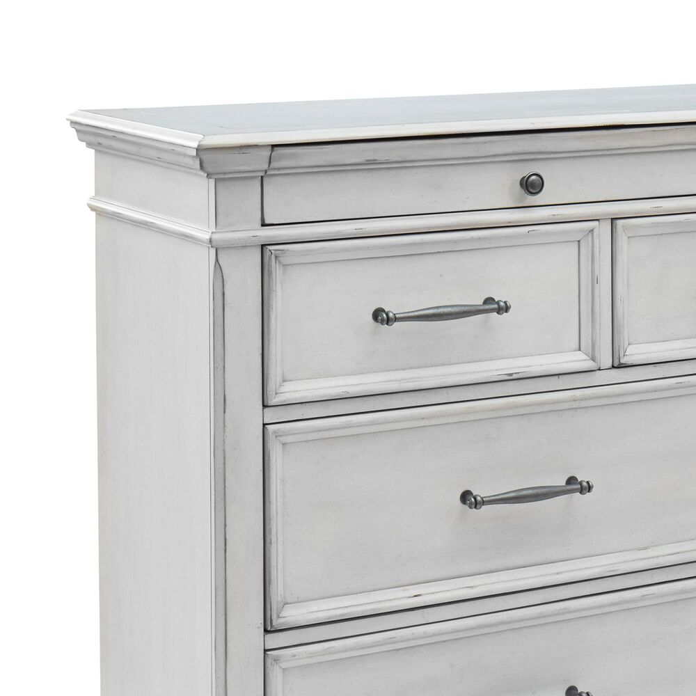 Ashley Kanwyn 4-Piece King Storage Bedroom Set in Whitewash, , large