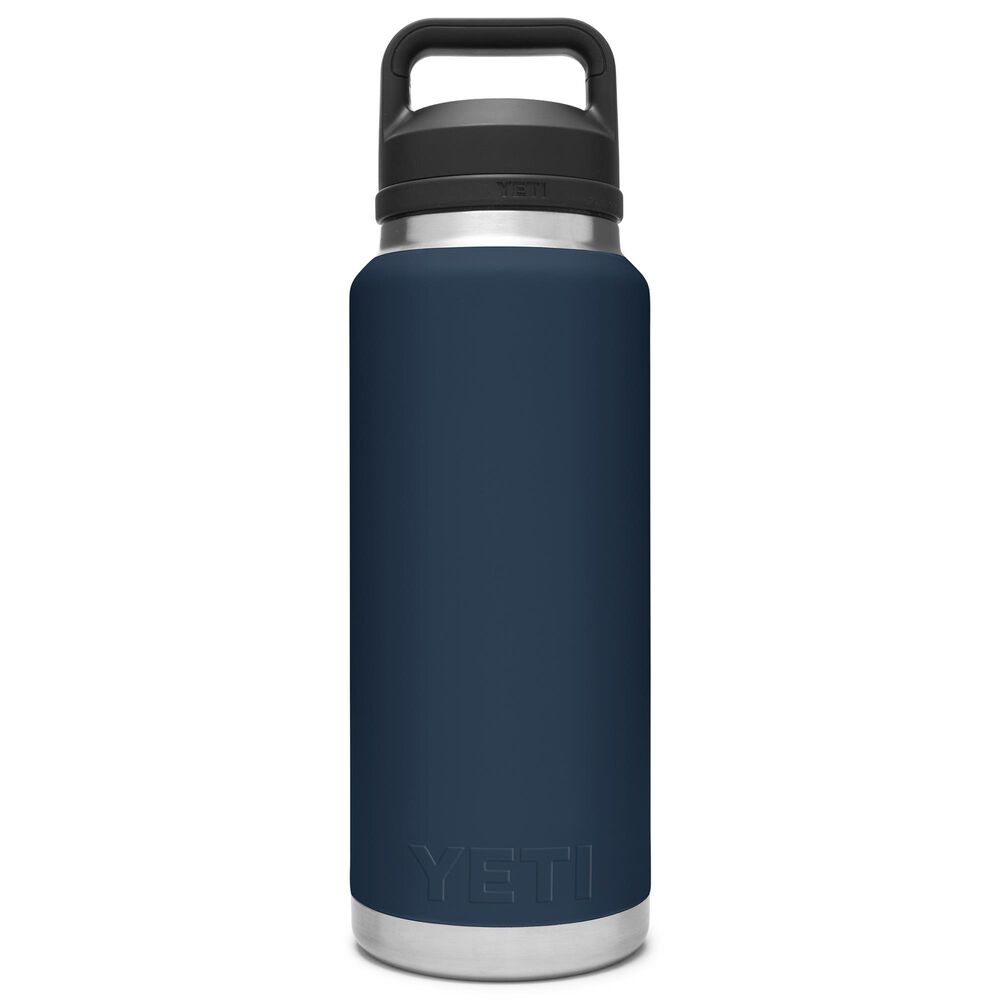 YETI Rambler 36 Oz Water Bottle with Chug Cap in Navy, , large