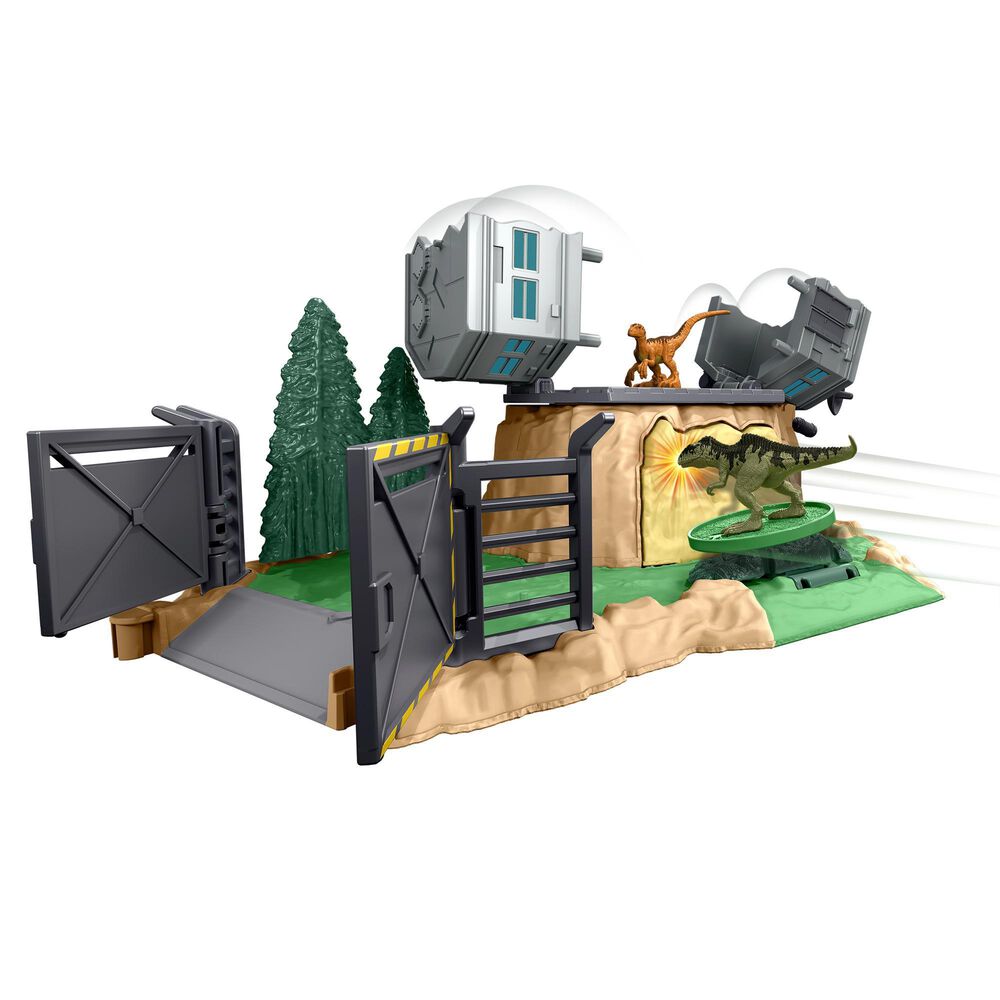 Jurassic World Minis Playset Rampage Set, , large