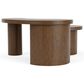 Riverside Furniture Santa Cruz 2-Piece Bunching Cocktail Table Set in Whiskey Oak, , large