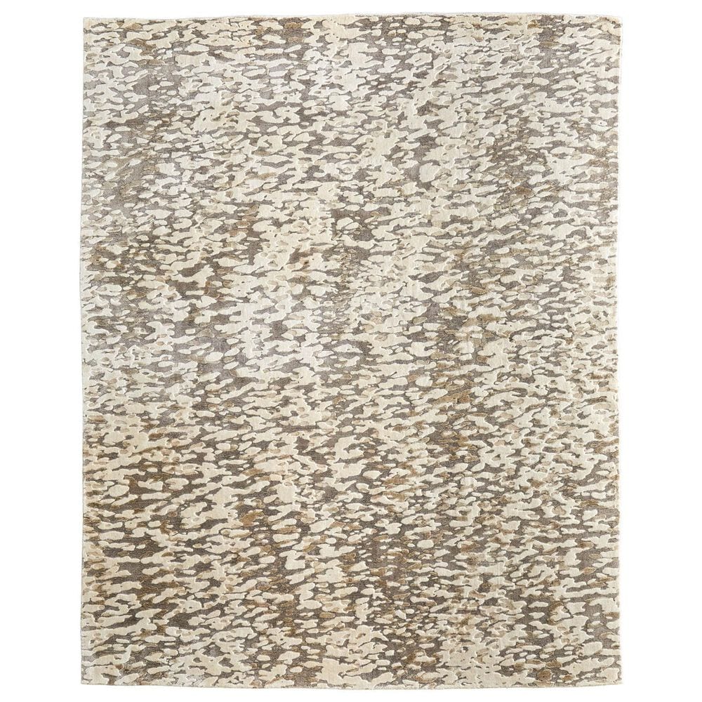 Feizy Braden Ivory and Gray 2" x 3" Area Rug, , large