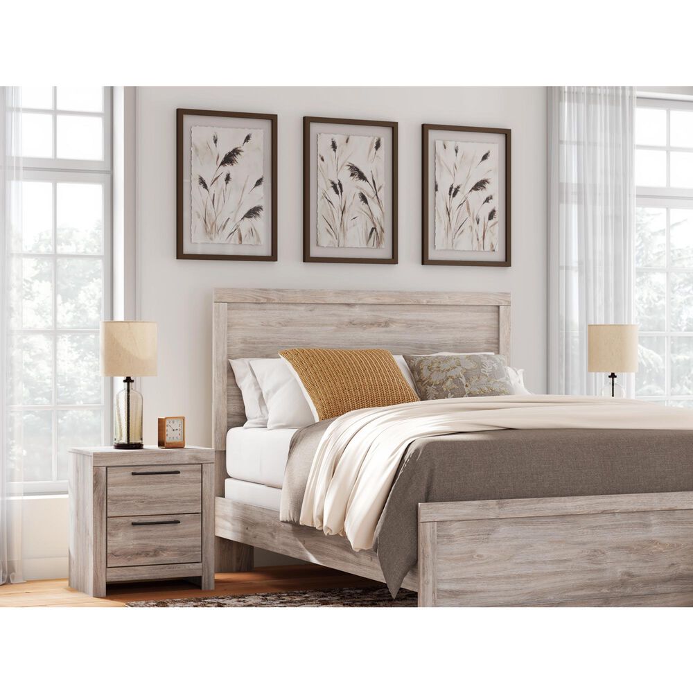Ashley Broachmyn Queen Panel Bed in Gray, , large