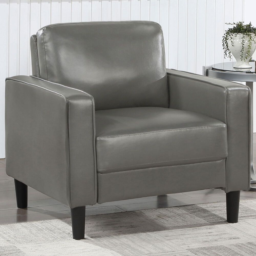 Coaster Ruth Accent Arm Chair in Grey, , large