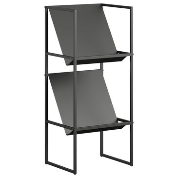 Novogratz Helix Vinyl Record Storage in Black, , large