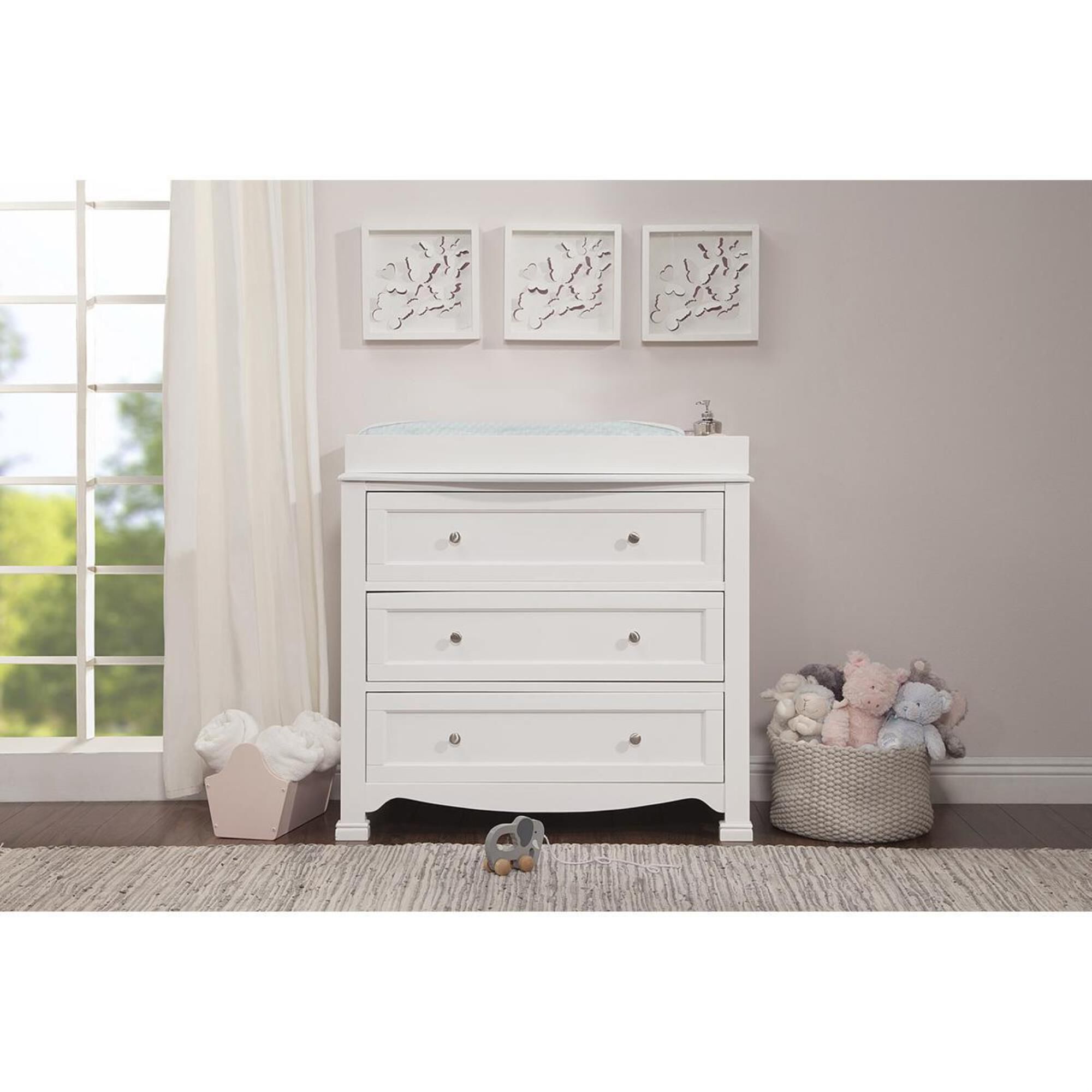 DaVinci Kalani 2 Piece Nursery Set in White