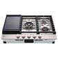 LG Studio Studio 30" Gas Cooktop with EasyClean in Essence White, , large