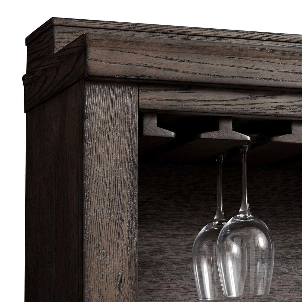 Imperial International Bixby Bar Cabinet in Charcoal and Black Copper, , large