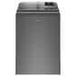 Maytag 5.3 Cu. Ft. Top Load Washer and 7.4 Cu. Ft. Gas Dryer Laundry Pair in Metallic Slate, , large