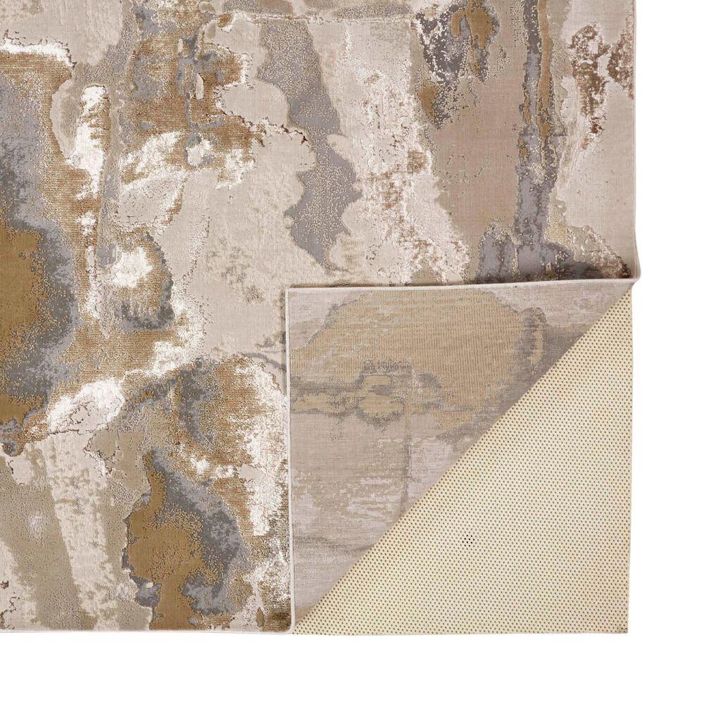 Feizy Aura Gold and Gray 12&#39; x 15&#39; Area Rug, , large