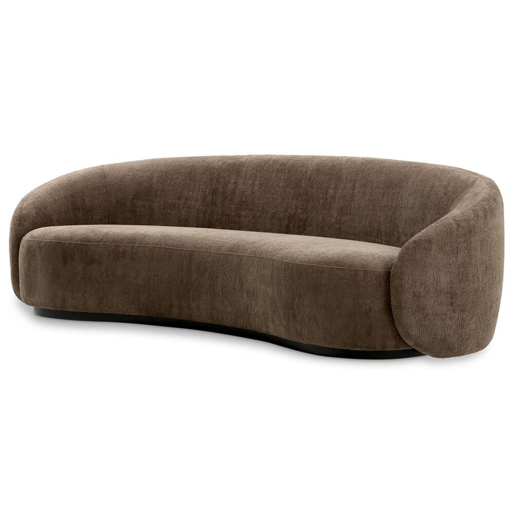Eichholtz Amore Stationary Sofa in Avelin Brown, , large