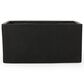 Hearth and Haven Outdoor Rectangular Planter Box in Black, , large