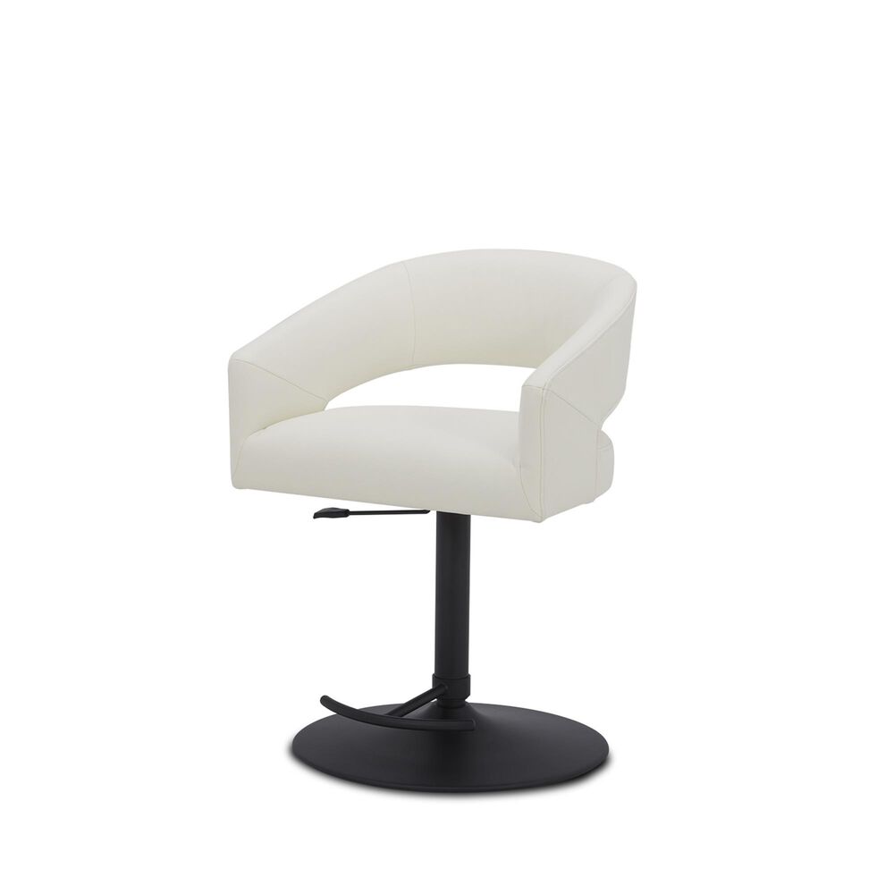 Kuka Home Adjustable Barstool in White, , large