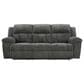 Ashley Frohn Manual Reclining Sofa in Graphite, , large