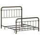 Richlands Furniture Kirkland Queen Slat Metal Bed in Dark Bronze, , large