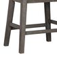 Ashley Caitbrook 24"Backless Counter Height Stool in Antiqued Gray Wash, , large