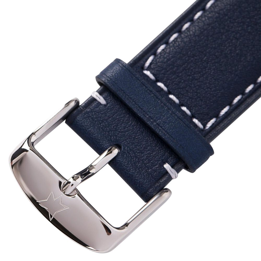 Bluebonnet Cases Band Leather for Apple Watch in Midnight Blue, , large