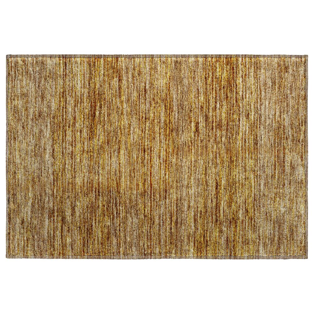 Dalyn Rug Company Soft Essentials Solid Walnut 1"8" x 2"6" Indoor/Outdoor Area Rug, , large