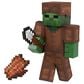Mattel Minecraft Diamond Level Zombie Action Figure, , large