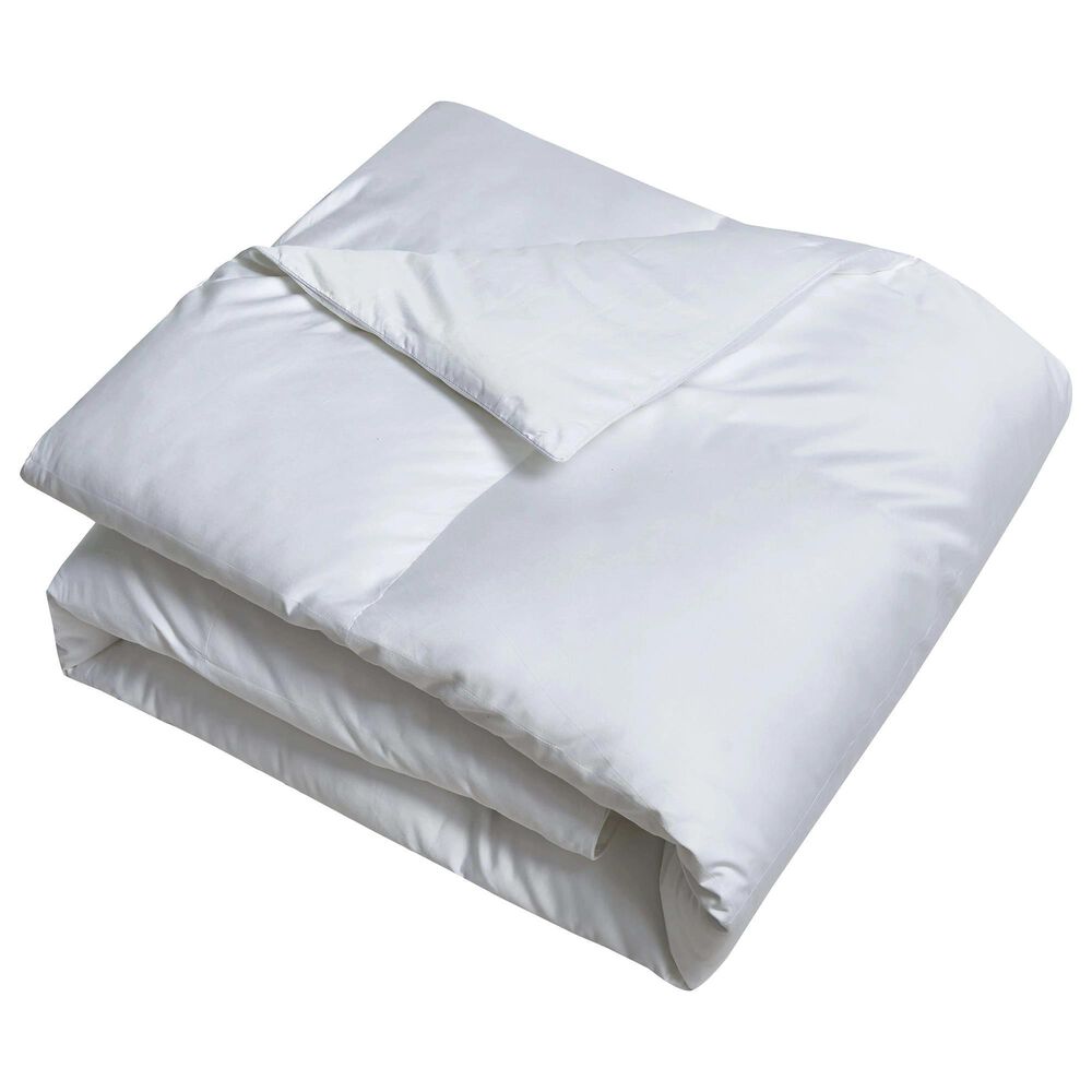 Blue Ridge Home Fashions Twin All Season Down Alternative Comforter in White, , large