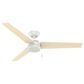 Hunter Cassisus 52" Outdoor Ceiling Fan in Fresh White, , large