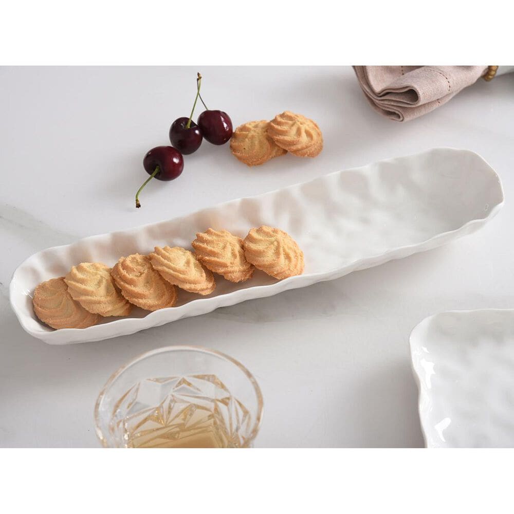 Pampa Bay Willow Cracker Tray in White, , large