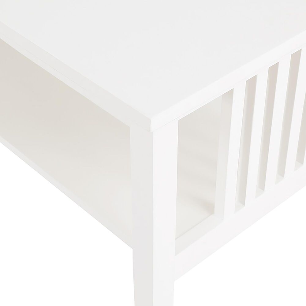 OSP Home Sierra Coffee Table in White, , large