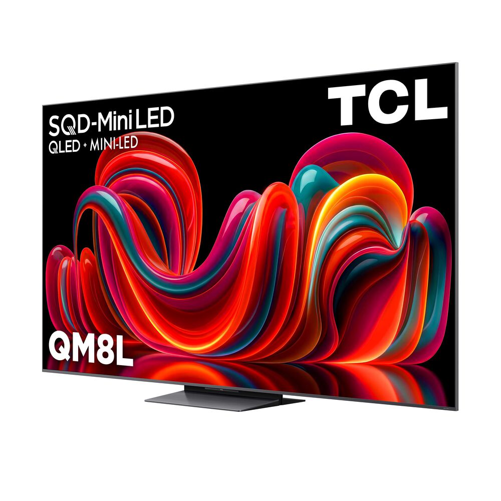 TCL 75" QM8L Series 4K UHD HDR SQD-Mini LED Smart TV with Google TV, , large
