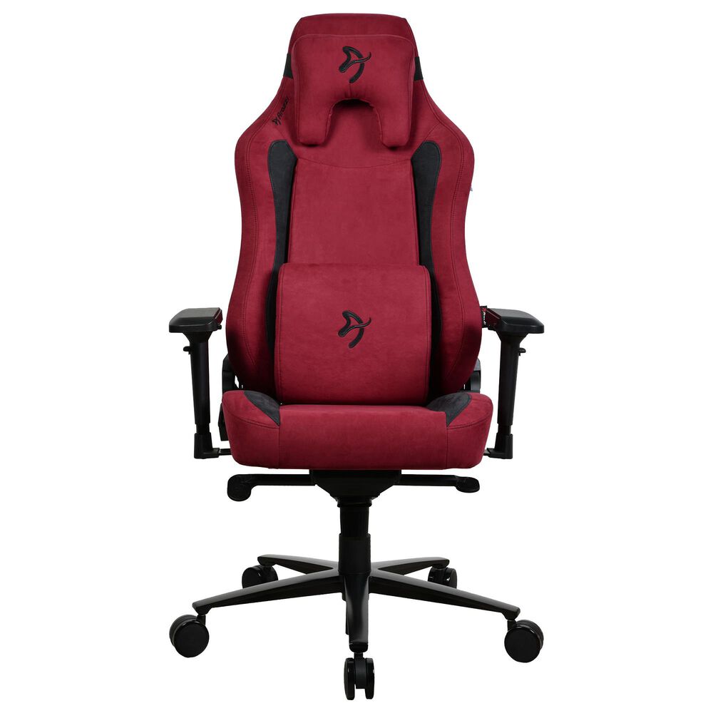 Arozzi Vernazza Supersoft Fabric Gaming Chair in Bordeaux, , large