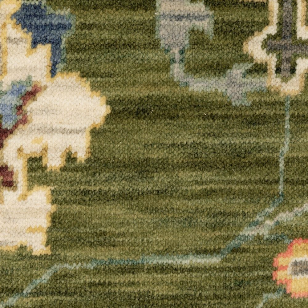Oriental Weavers Lucca Green 5'3" x 7'6" Area Rug, , large