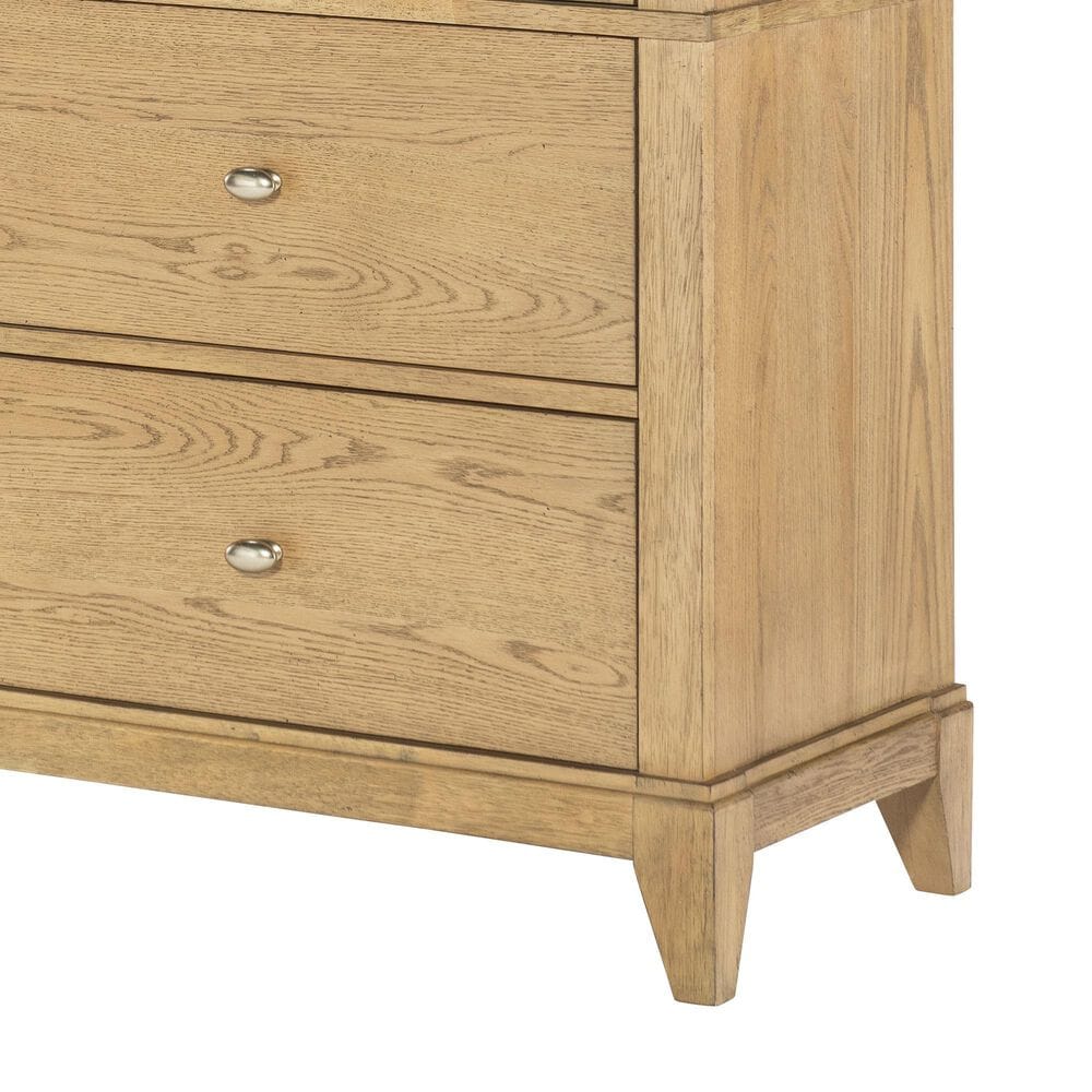 St Claire Home Today's Traditions 4 Piece Twin Platform Panel Bedroom Set in Natural Hickory, , large